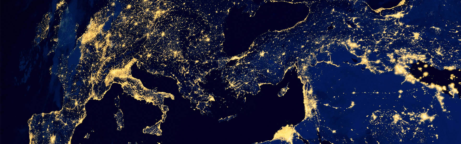 Marine Underwriting - Bremer Assekuradeur Lichter der Stadt auf der Weltkarte | Lampe & Schwartze Marine Underwriting ist Ihr globaler Versicherungsexperte.