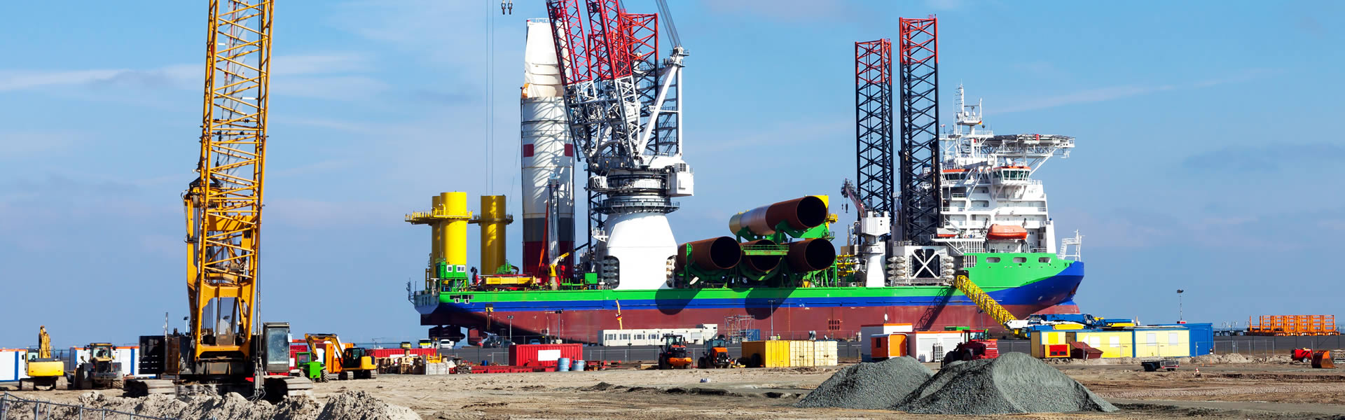 Offshore installation vessel | Case study of Lampe & Schwartze Marine Underwriting: Transporting wind power plants